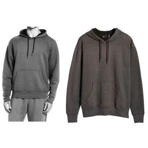 Zella Mens Atlas Vintage Wash Black Hoodie